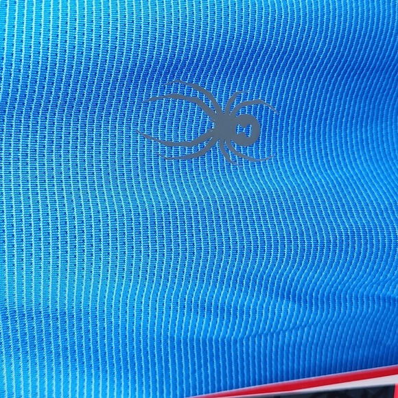 SPYDER ACTIVE MEN'S MEDIUM TSHIRT, ROYAL BLUE COLOR - Picture 8 of 9